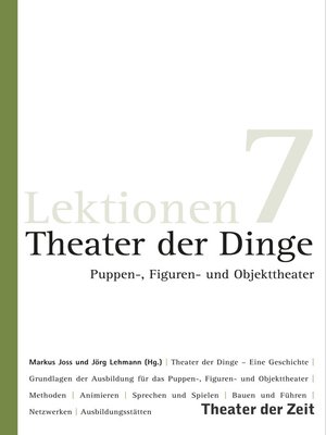cover image of Theater der Dinge